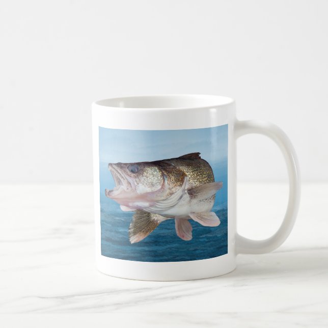 Walleyefiske Kaffemugg (Höger)