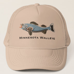 Walleyetruckerkeps Truckerkeps