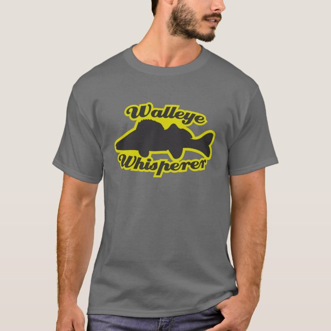 WalleyeWhisperer T-shirt (Framsida)