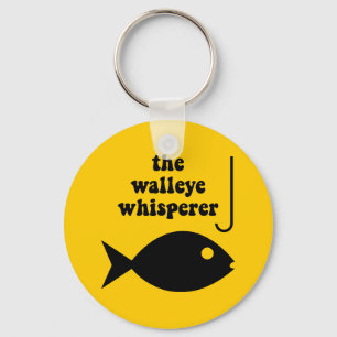walleyewhispererfiske nyckelring