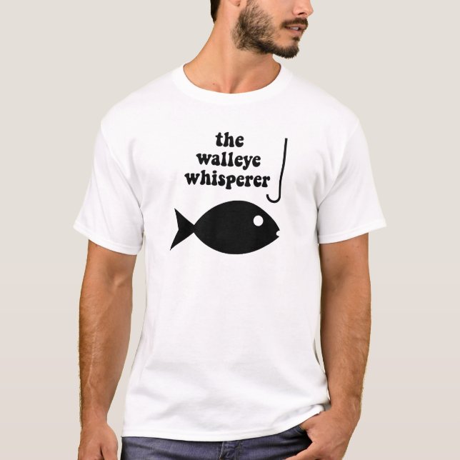 walleyewhispererfiske t-shirt (Framsida)