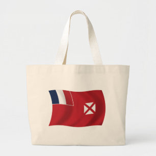 Wallis and Futuna Flagga Tote Bag Jumbo Tygkasse