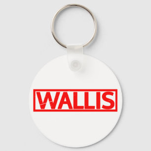 Wallis Frimärke Nyckelring