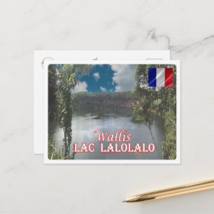 Wallis - Lac Lalolalo - Wallis och Futuna - Vykort