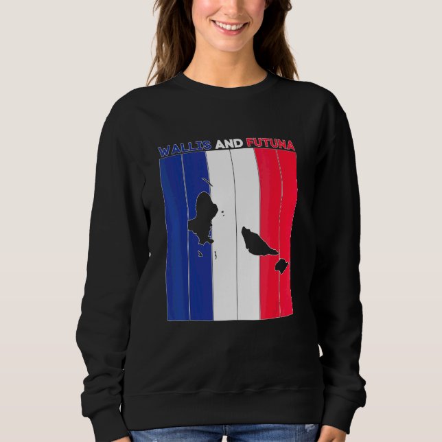 Wallis- och Futuna-landsgränser T Shirt (Framsida)