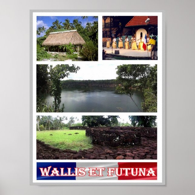 Wallis och Futuna - Mosaic - Poster (Framsidan)