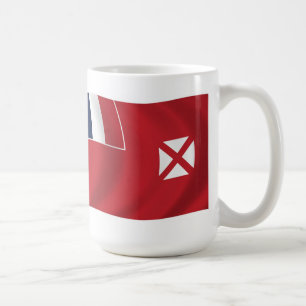 Wallis- och Futunaflaggmugg Kaffemugg