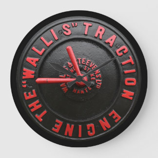 Wallis Traction Engine Stor Klocka
