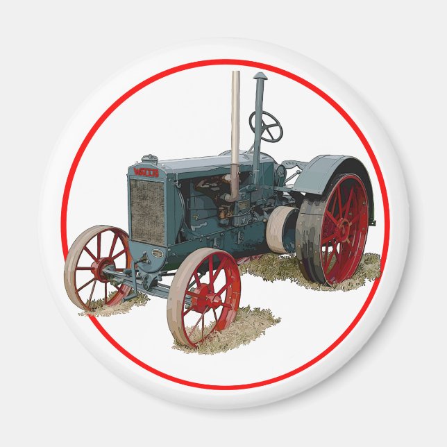 Wallis Tractor Magnet (Framsidan)