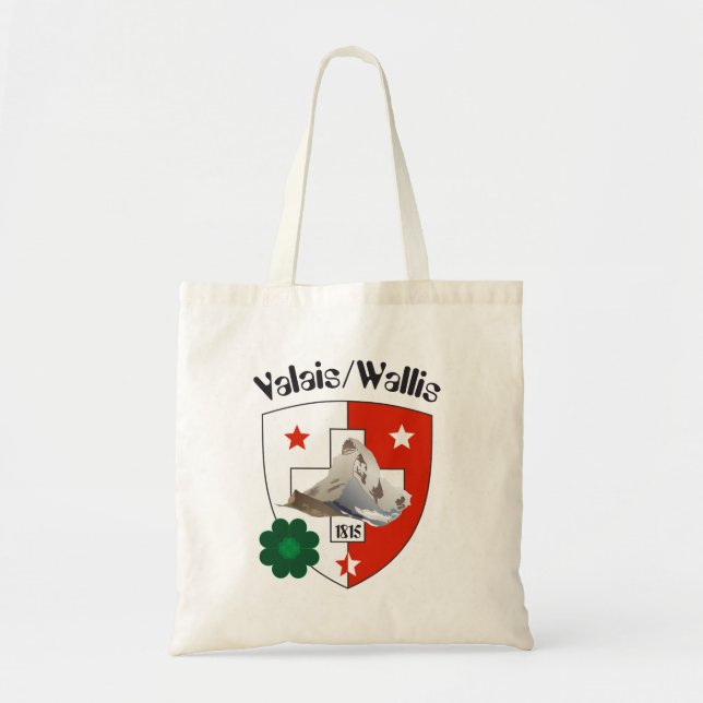 Wallis / Valais Schweiz Suisse Tasche Tygkasse (Framsidan)