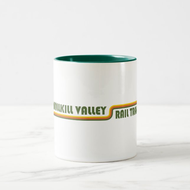 Wallkill Valley Rail Trail Två-Tonad Mugg (Center)