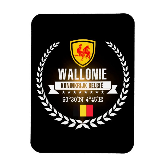 Wallonie Magnet (Vertikal)