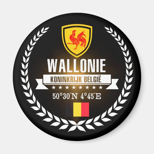 Wallonie Magnet (Framsidan)