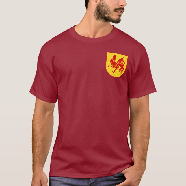 Walloon region t-shirt (Framsida)