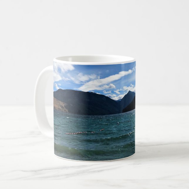 Wallowa Lake, Oregon Kaffemugg (Framsida vänster)