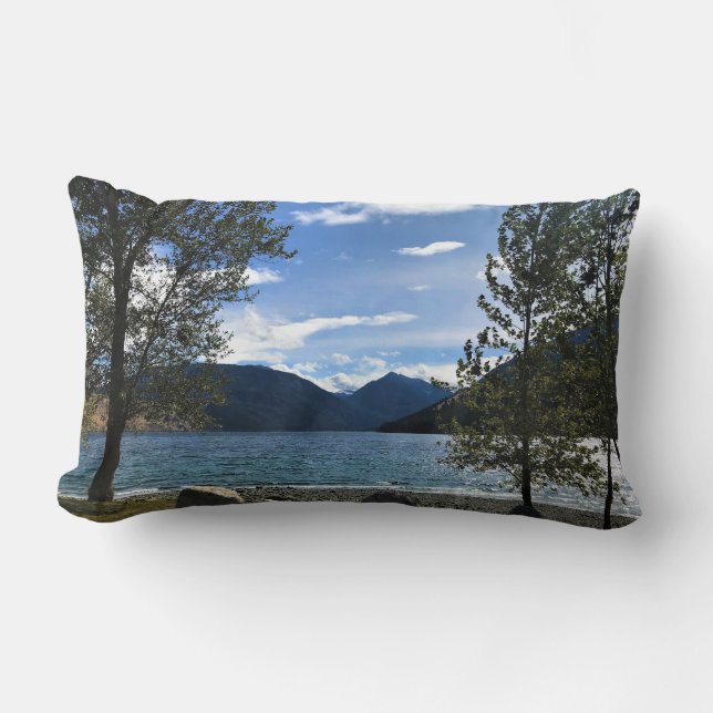 Wallowa Lake, Oregon Lumbarkudde (Framsida)