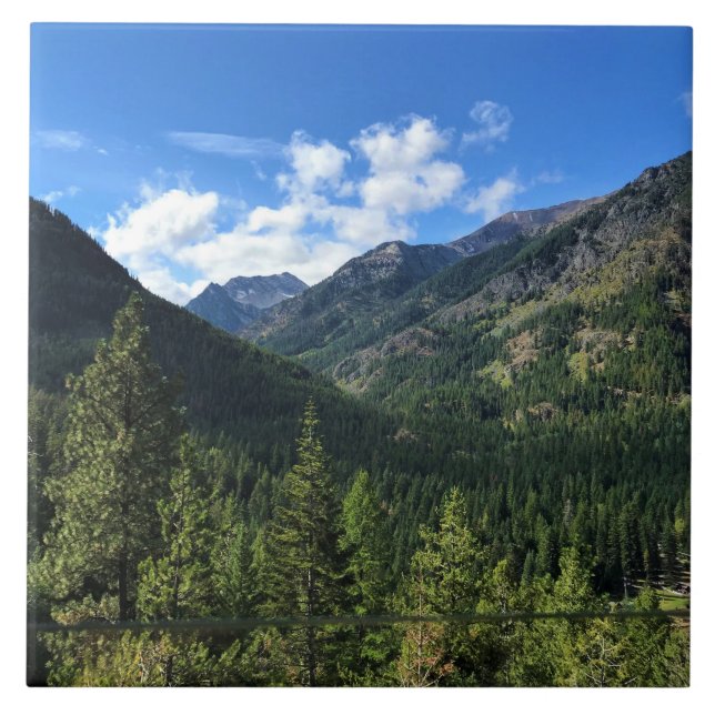 Wallowa Mountains, ELLER Kakelplatta (Framsidan)