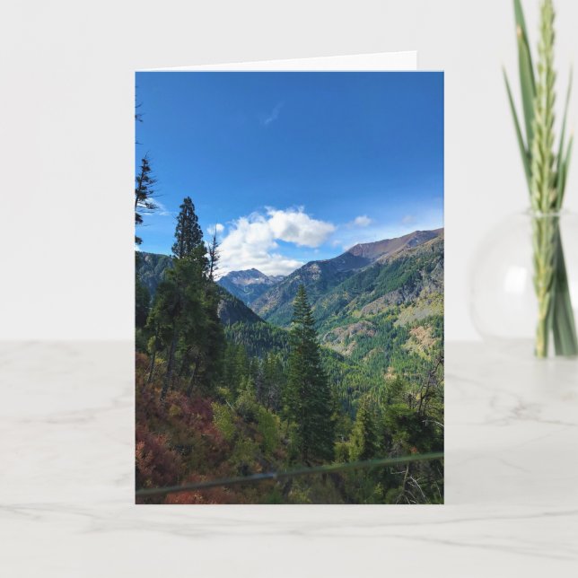 Wallowa Mountains, ELLER Kort (Framsida)