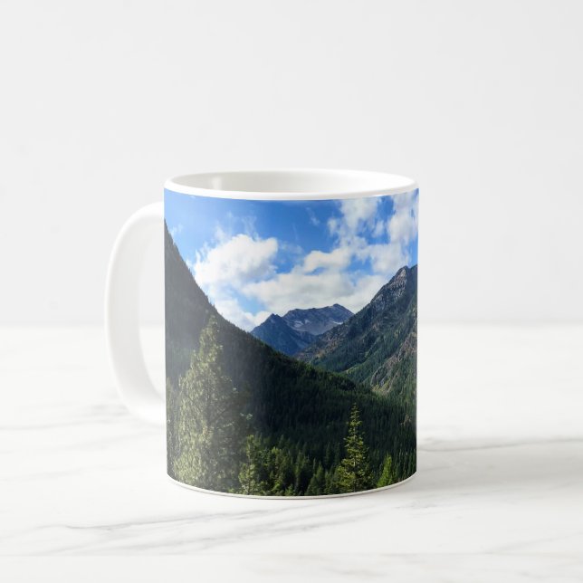Wallowa Mountains, OR Kaffemugg (Framsida vänster)