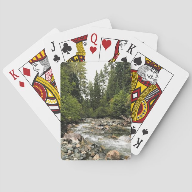 Wallowa River, OR Casinokort (Baksidan)