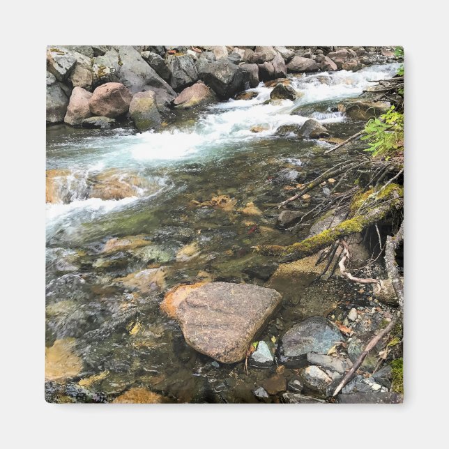 Wallowa River, OR Magnet (Framsidan)