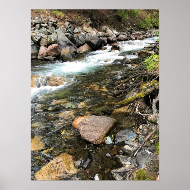 Wallowa River, OR Poster (Framsidan)