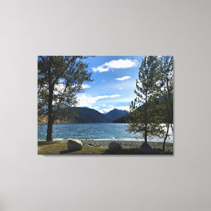 Wallowa Sjö, Oregon Canvastryck