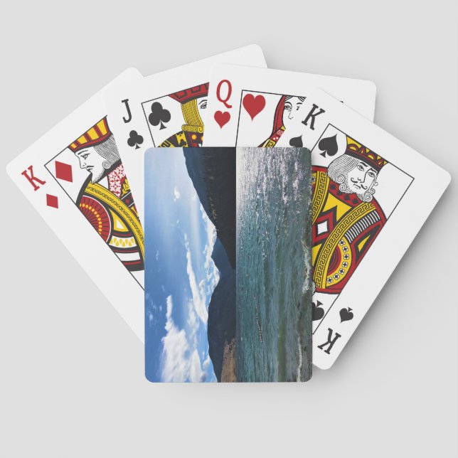 Wallowa Sjö, Oregon Casinokort (Baksidan)