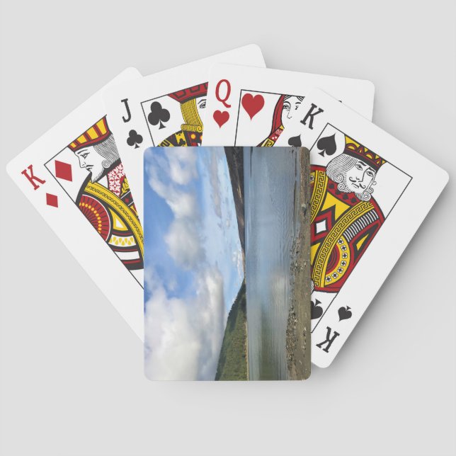 Wallowa Sjö, Oregon Casinokort (Baksidan)