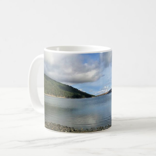 Wallowa Sjö, Oregon Kaffemugg (Framsida vänster)