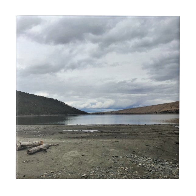 Wallowa Sjö, Oregon Kakelplatta (Framsidan)