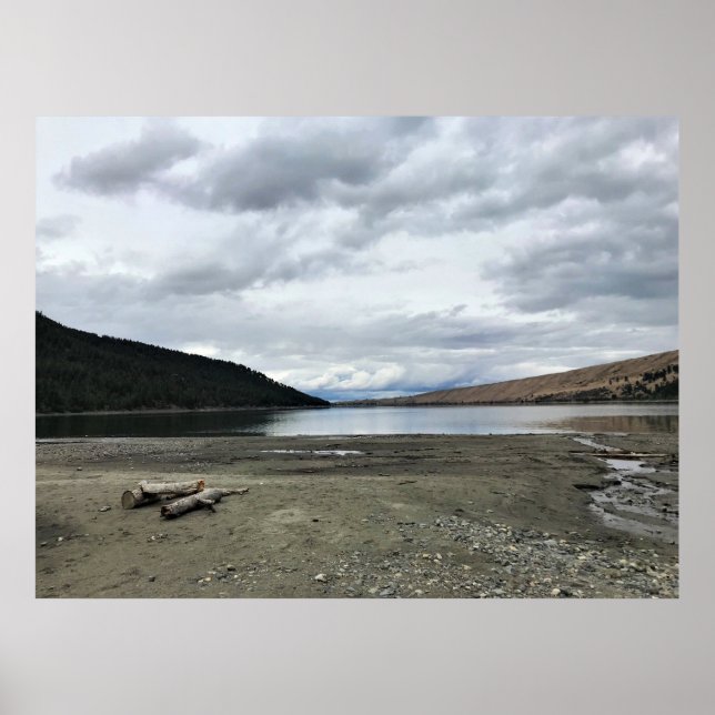 Wallowa Sjö, Oregon Poster (Framsidan)
