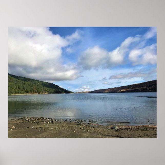 Wallowa Sjö, Oregon Poster (Framsidan)