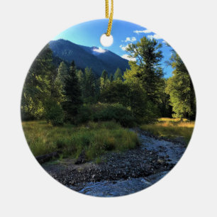 Wallowa Sjö State Park, ELLER Julgransprydnad Keramik