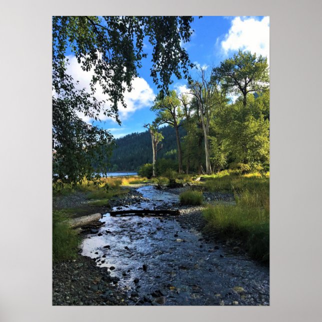 Wallowa Sjö State Park, ELLER Poster (Framsidan)