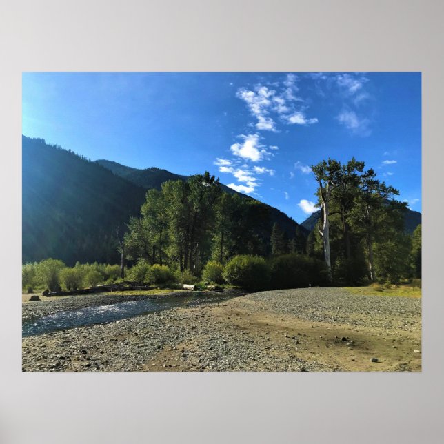 Wallowa Sjö State Park, ELLER Poster (Framsidan)