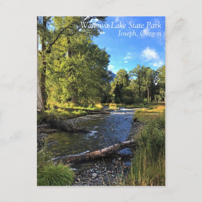 Wallowa Sjö State Park, ELLER Vykort (Framsida)