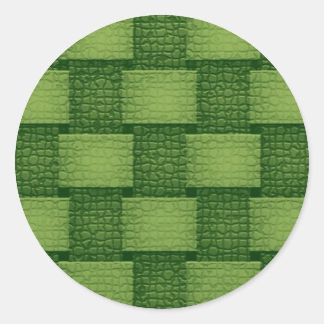 Walls - Greenish Runt Klistermärke (Framsida)