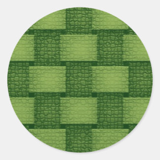Walls - Greenish Runt Klistermärke