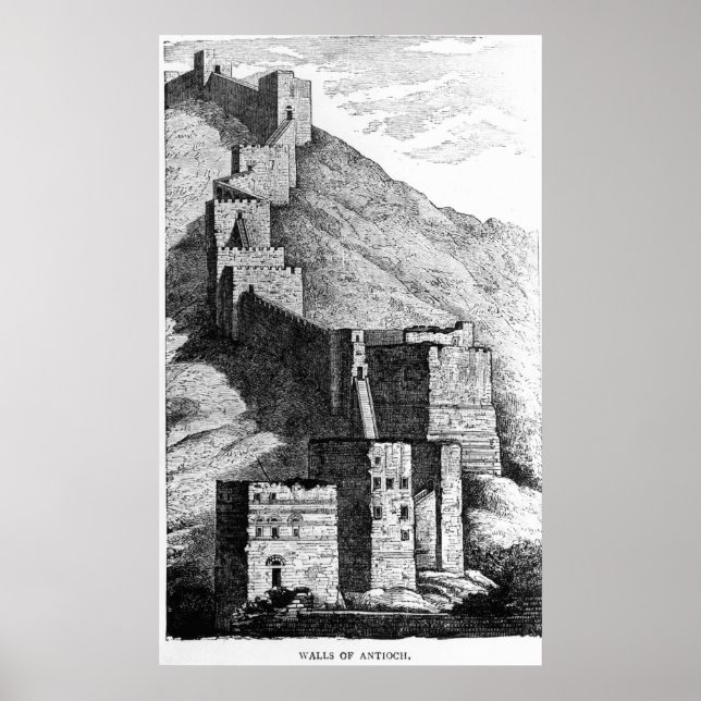 Walls of Antioch, 1894 Poster (Framsidan)
