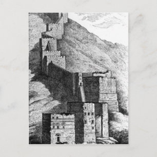 Walls of Antioch, 1894 Vykort