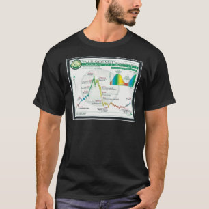 Wallstreet älskare Psychology of market cycle wall T Shirt