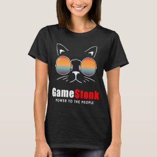 Wallstreetbets Gamestonk Power till People T Shirt