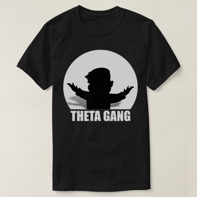 Wallstreetbets Theta Gang  WSB Stock Market Option T Shirt (Design framsida)