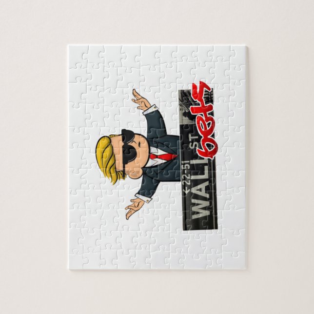 WallstreetBets - WSB Pussel (Vertikal)