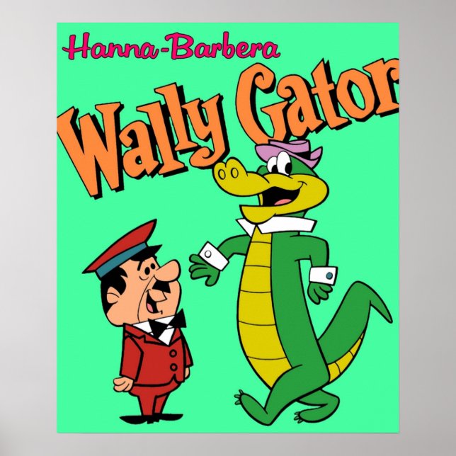 Wally Gator Twiddle Poster (Framsidan)
