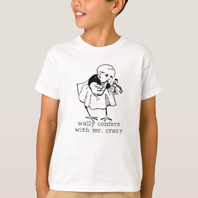 Wally och Crazy Kids T-shirt (Framsida)