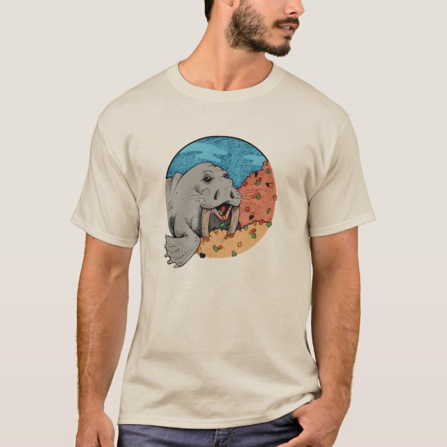 Wally the Walrus T-Shirt (Framsida)