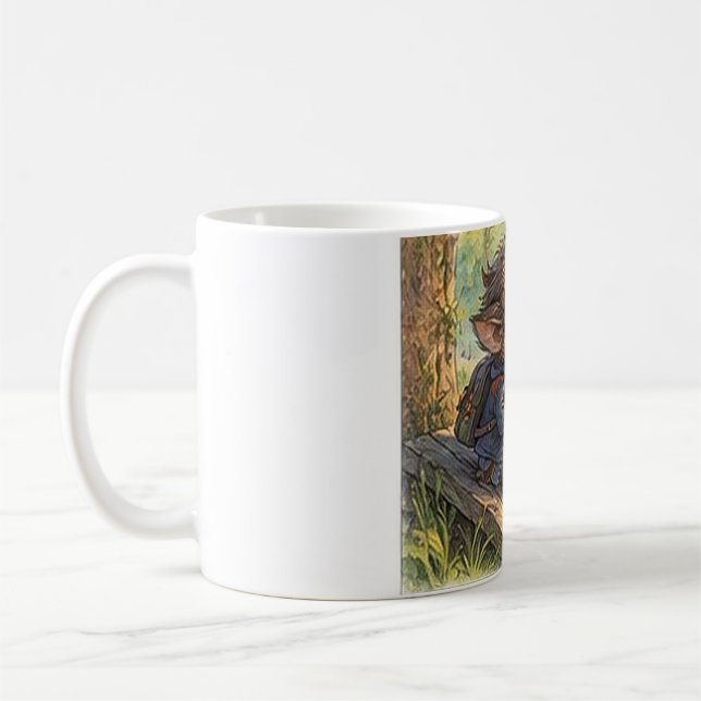 Wally Varulven Kaffemugg (Vänster)