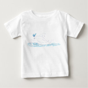 Wally Whale Jersey Spädbarn t-shirt